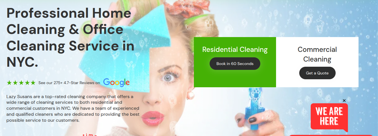 Lazy Susans Cleaning Service